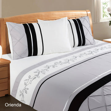 Carleton Embellished Duvet Cover Set | Orienda (Assorted sizes)